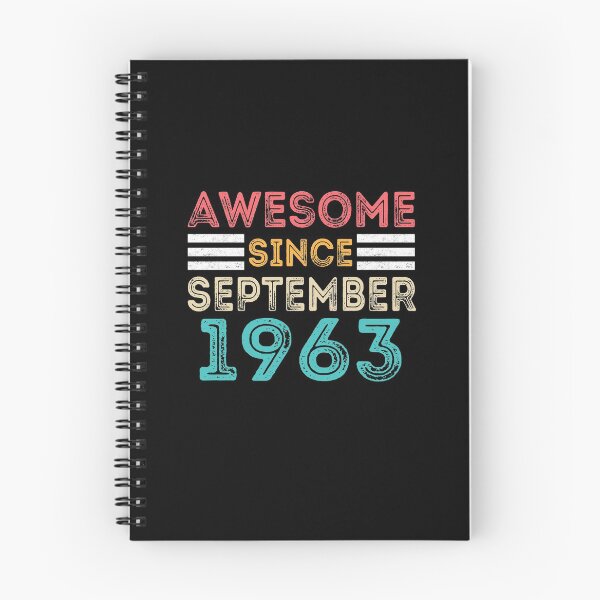 Item preview, Retro Vintage 57th Birthday - Awesome Since September 1963 designed and sold by meedTee.