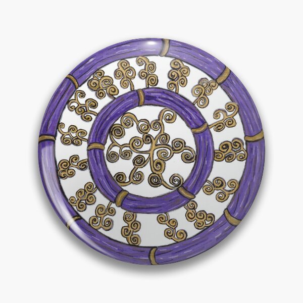 Item preview, Gold and Purple Swirls designed and sold by KStevensonart.