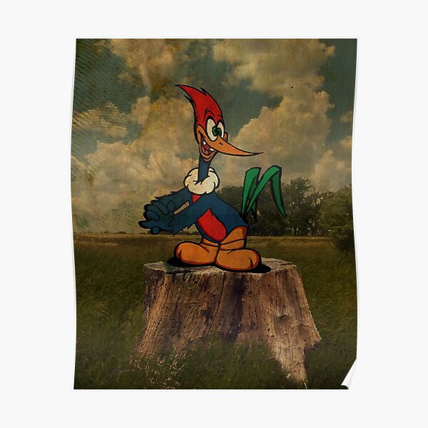 Woody Woodpecker Posters Redbubble
