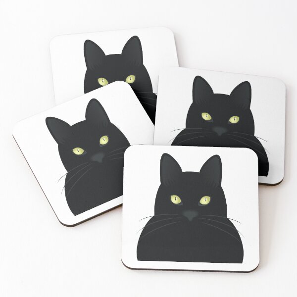 Item preview, vintage black cat designed and sold by virilamissa.