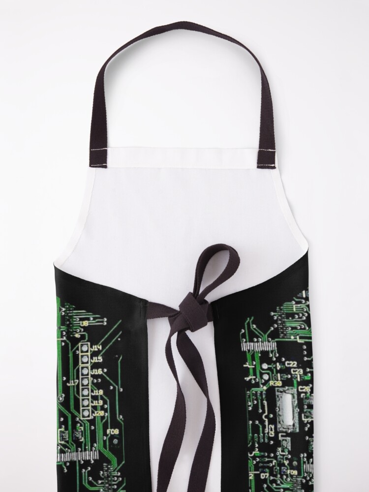 Alternate view of Circuit Board Green Apron