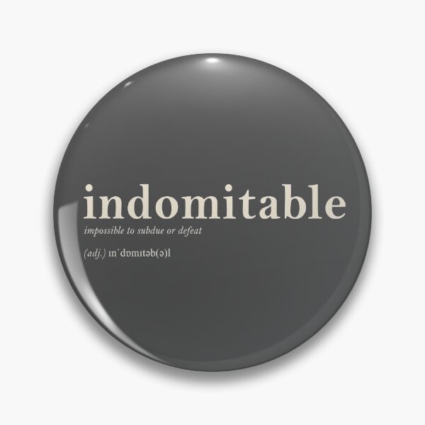 Item preview, Indomitable designed and sold by rogue-design.