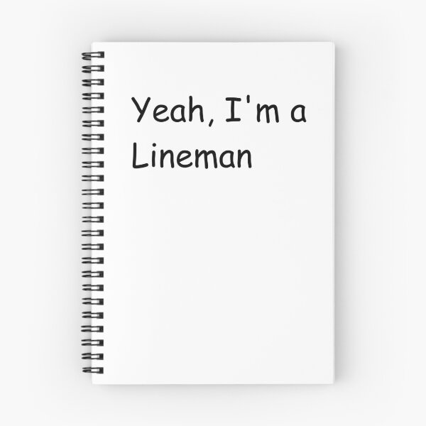 Artikelvorschau, Ich bin ein Lineman entworfen und verkauft von bradyray33.