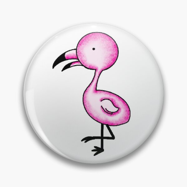 Item preview, Flamingo Love Sticker designed and sold by cristyjeter.