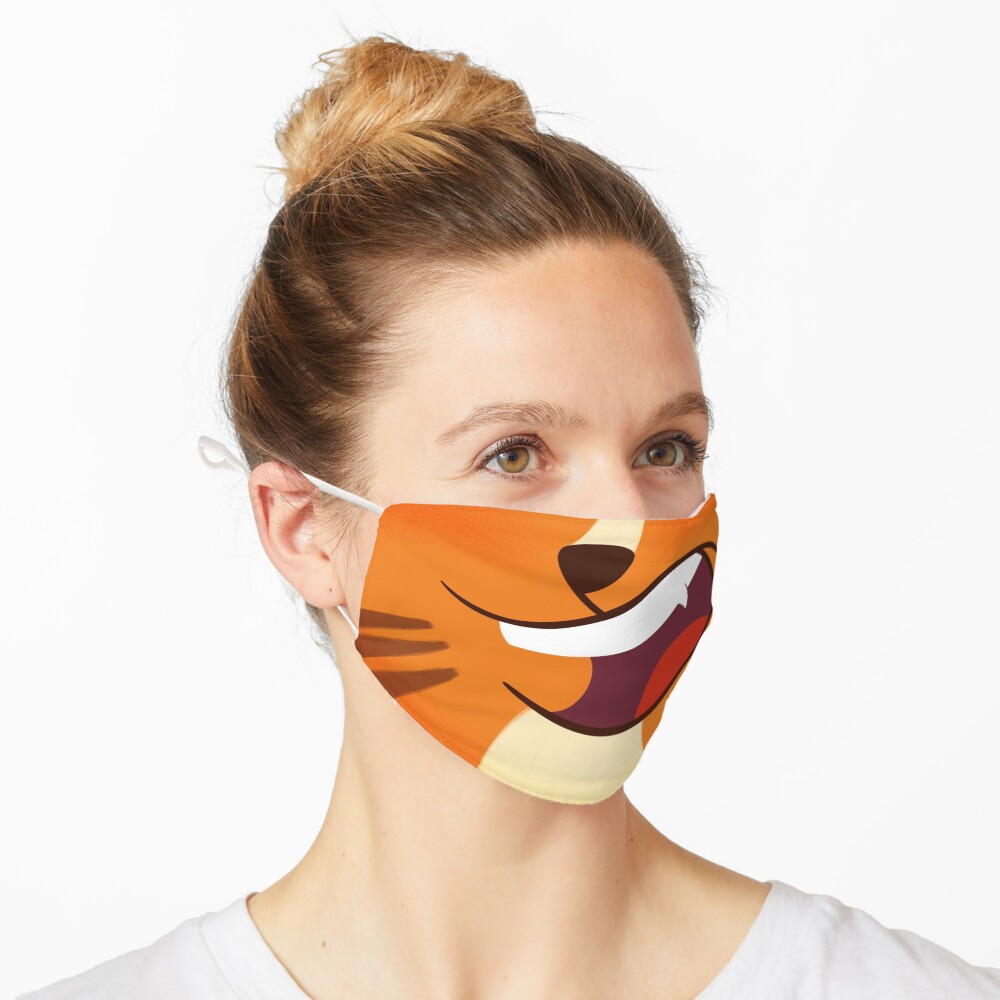 Item preview, Flat Mask designed and sold by Scribblescribe.