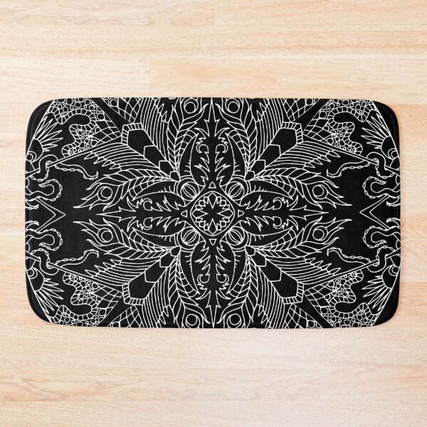 Item preview, Beastly Mandala White designed and sold by Hellster.