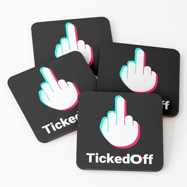 Item preview, Ticked Off Ban US Video App Store Trump Peace Sign Meme designed and sold by snaccapparel.