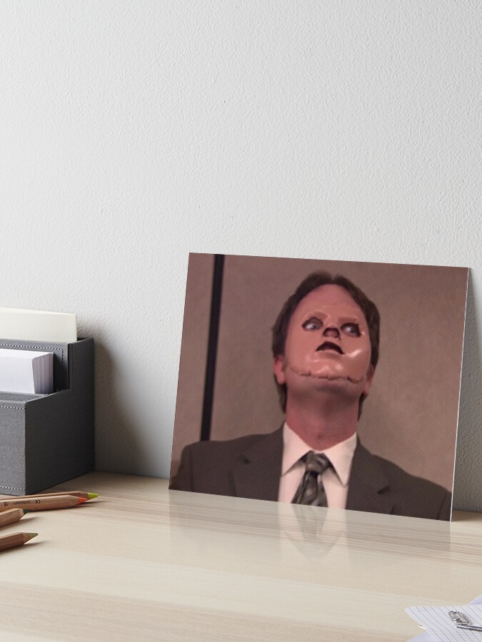 DWIGHT SCHRUTE the Mask the Office Fan Sequin 