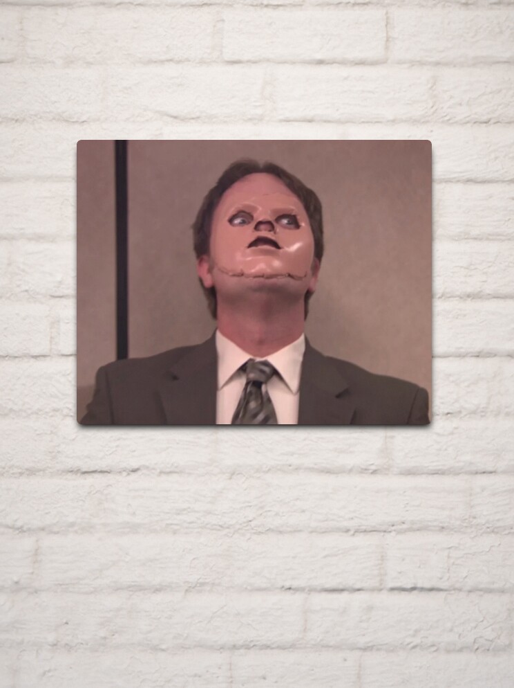 DWIGHT SCHRUTE the Mask the Office Fan Sequin 