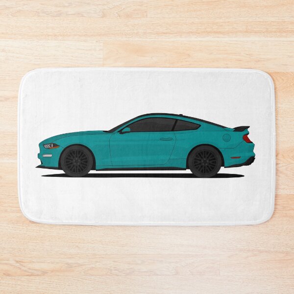Item preview, Mustang GT Side (TEAL) designed and sold by VenZolic.