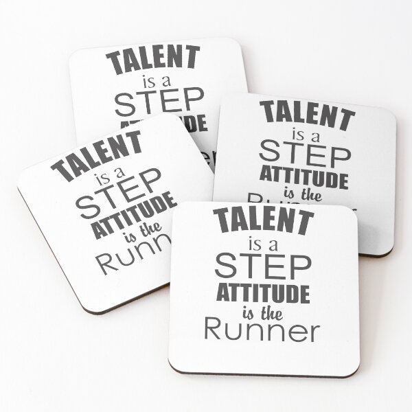 Item preview, Talent is a step attitude is the runner  designed and sold by Nigflute.