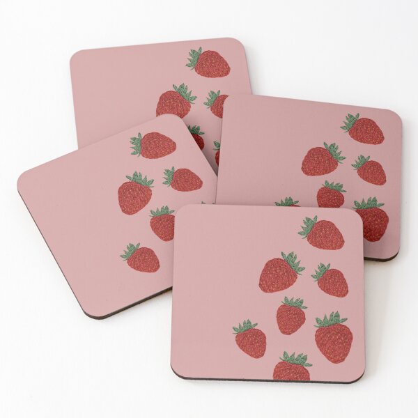 Item preview, Summer Strawberries (Digital rendering of embroidery) designed and sold by AshleyChantelle.