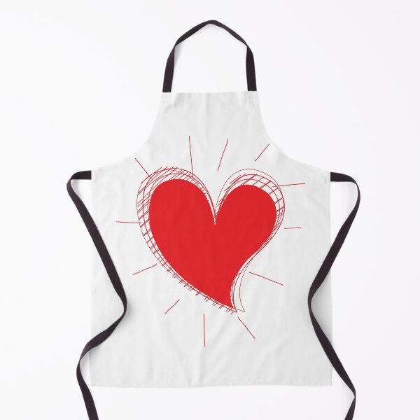 Item preview, Outline and solid shaped Hearts - red heart designed and sold by LynksArts.