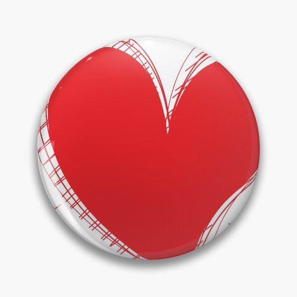 Item preview, Outline and solid shaped Hearts - red heart designed and sold by LynksArts.