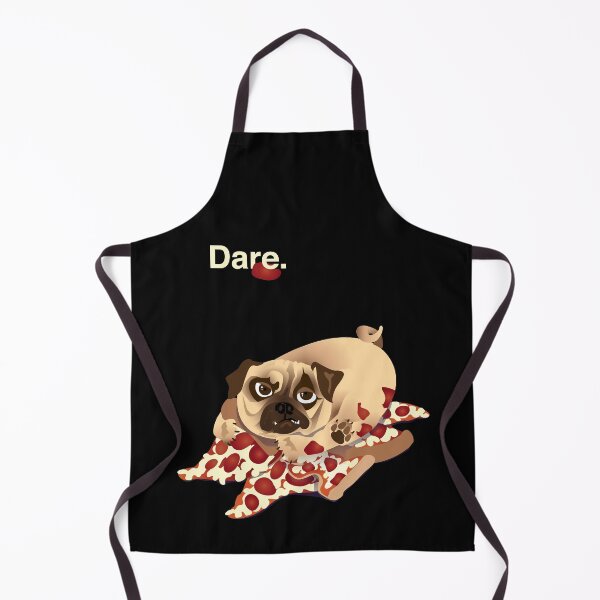 Item preview, Pizza Pug (Dare Pug)  - Dark Bg designed and sold by Petcisely.