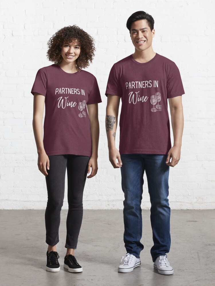 partners in wine t shirt