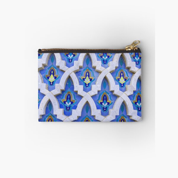 Item preview, Moroccan zellij floor Pattern blue mosaic designed and sold by Medmac's Designs.
