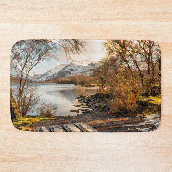 Item preview, Winter Bench Snowdonia designed and sold by AJEvans.