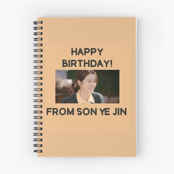 Item preview, Happy Birthday From Son Ye Jin  designed and sold by kpopkdramamerch.