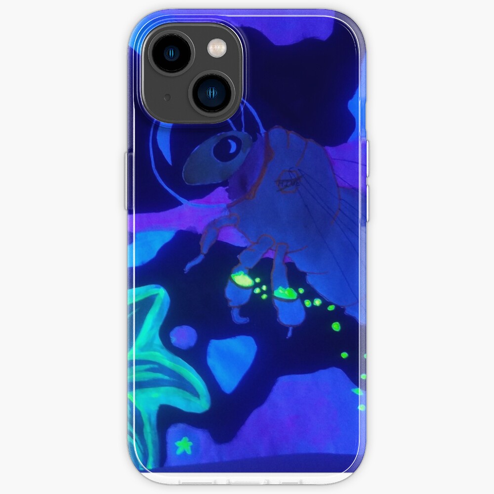 "Space bee blacklight" iPhone Case for Sale by MeisterAlice Redbubble