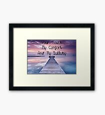 EASE Framed Print