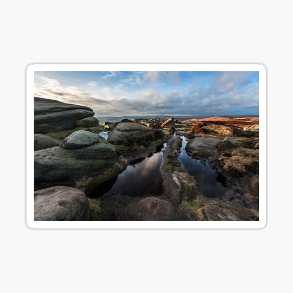 Item preview, Late Afternoon on Stanage Edge designed and sold by mhfore.