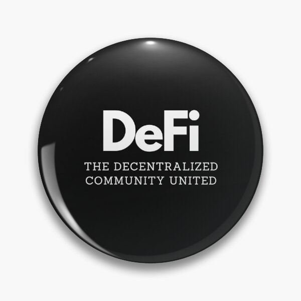 Item preview, DeFi - The Decentralized Community United designed and sold by Cryptohaven.