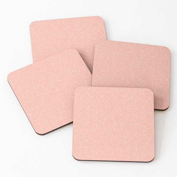 Item preview, Simple Leaf Pattern, Pastel Pink designed and sold by courtneyw04.