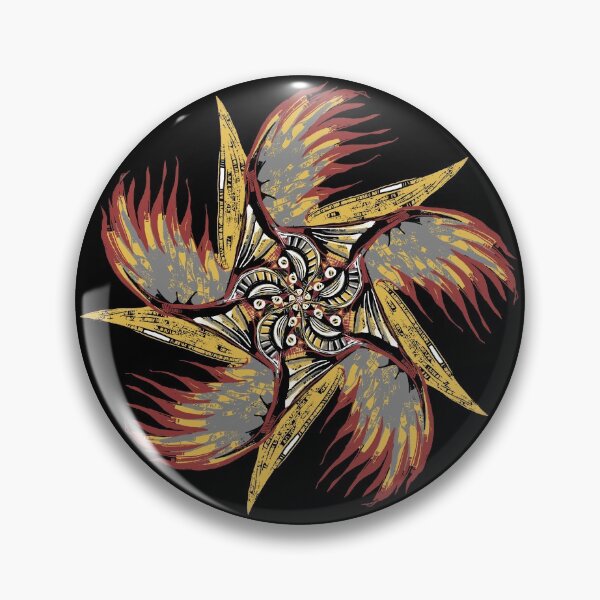Item preview, Spinning Fire Wings designed and sold by bykarenrenee.