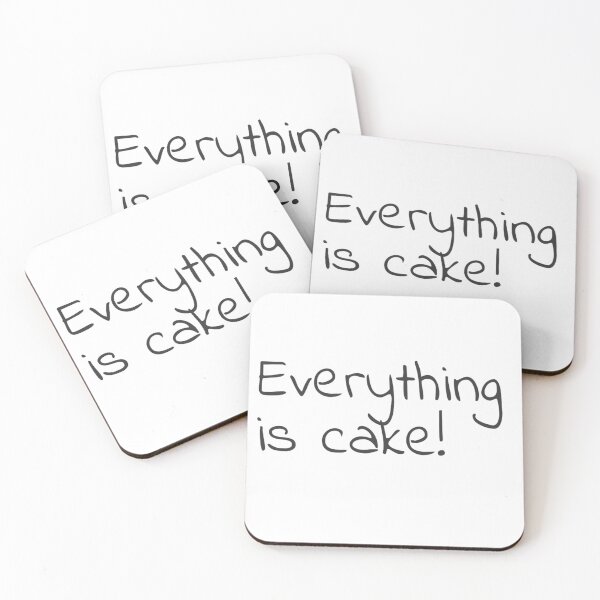 Item preview, Everything is cake! designed and sold by James Gunn.
