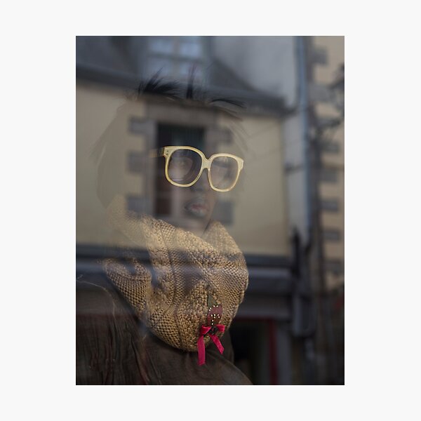 shop windows Photographic Print