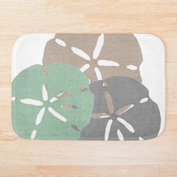 Triple Sand dollar Bath Mat
