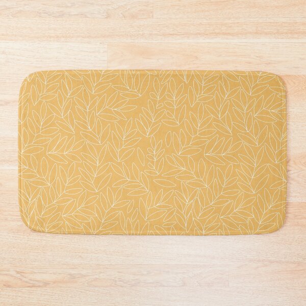 Item preview, Simple Leaf Pattern, Pastel Yellow designed and sold by courtneyw04.