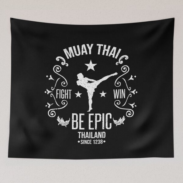 Item preview, Muay Thai Vintage be epic Since 1238 designed and sold by Tagesapfel.