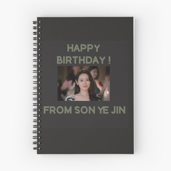 Item preview, Happy Birthday From Son Ye Jin designed and sold by kpopkdramamerch.