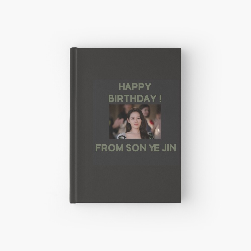 Cahier A Spirale Joyeux Anniversaire De Son Ye Jin Par Kpopkdramamerch Redbubble