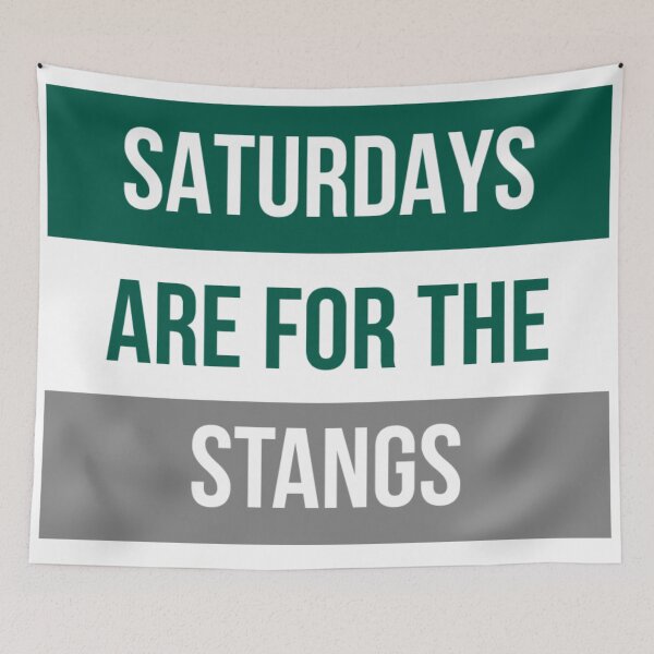 Item preview, Saturdays are for the Stangs Tapestry  designed and sold by Lauren Green.
