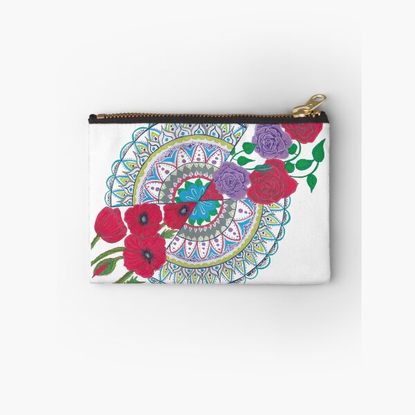 Item preview, Poppy and Roses Mandala designed and sold by KStevensonart.