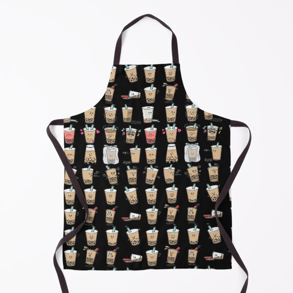 Item preview, Boba Tea happy print  designed and sold by Coffee &  Fashion.