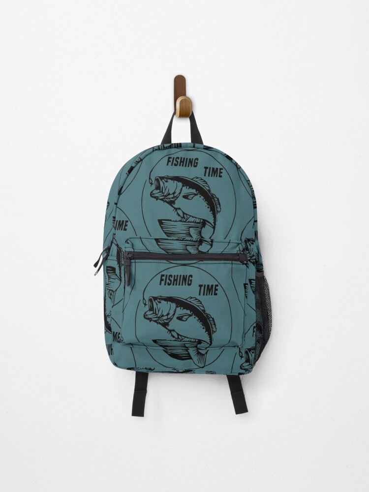 it's fishing time:fishing | Backpack