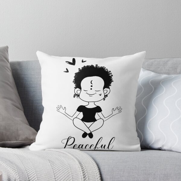 Item preview, The girl doing yoga in calm designed and sold by rockkat.