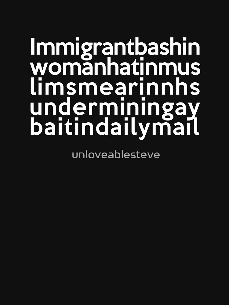 Pepsi-inspired t-shirt, with quote courtesy of Mehdi Hasan on BBC Question Time by unloveablesteve