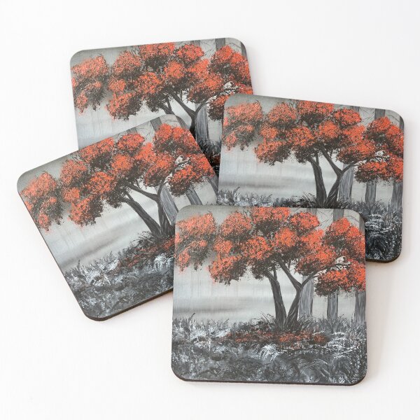 Item preview, Janette Cross, Red tree designed and sold by JanettesArt.
