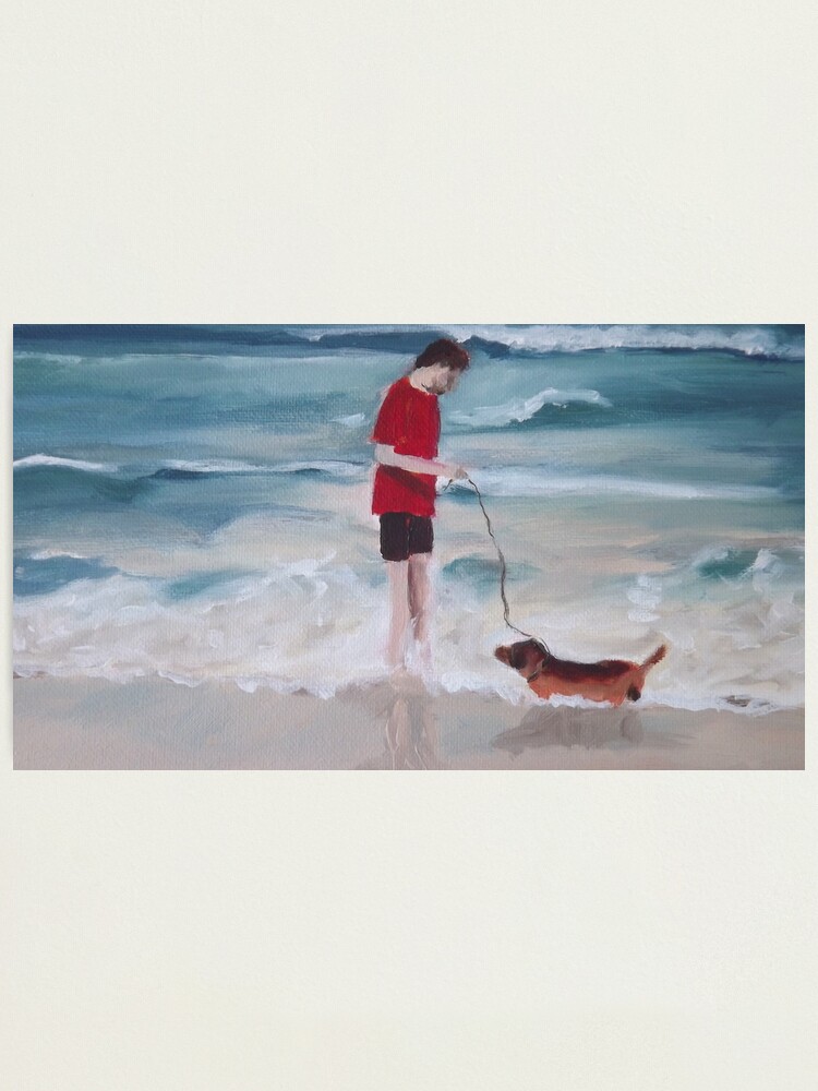 Alternate view of Beach Dog Photographic Print