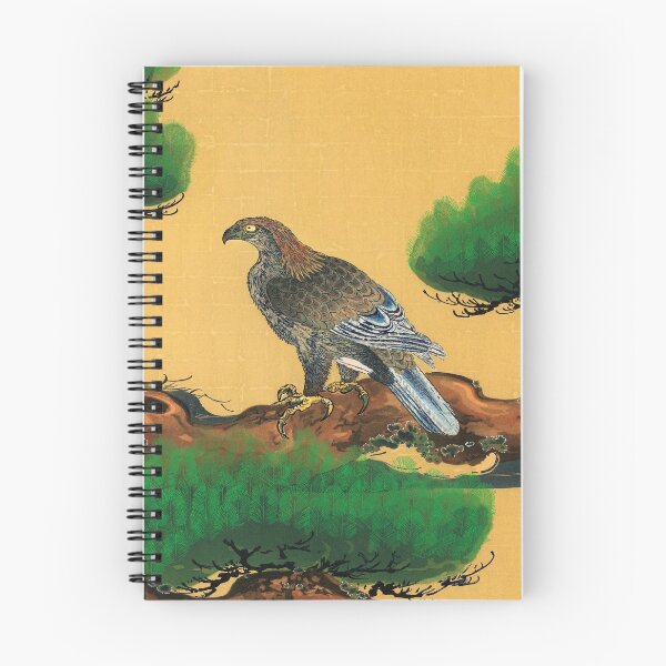 Item preview, Vintage Painting - Pine and Eagle  by Kanu Tanyu 1602-1674 designed and sold by IslandArt.