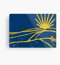 Pilgrimage Santiago de Compostela Metal Print