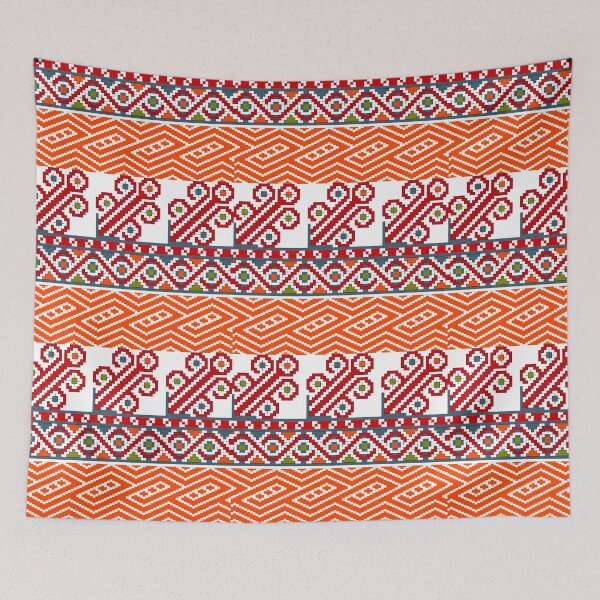 Item preview, Romanian folk design designed and sold by Romanian Traditional Motif.