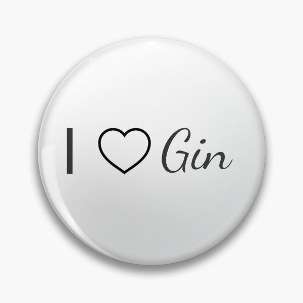 Item preview, I Love Gin - Funny Cute designed and sold by James Gunn.