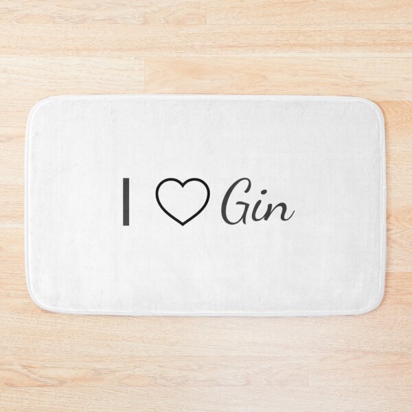 Item preview, I Love Gin - Funny Cute designed and sold by James Gunn.