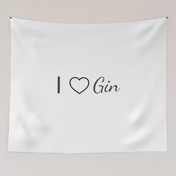 Item preview, I Love Gin - Funny Cute designed and sold by James Gunn.